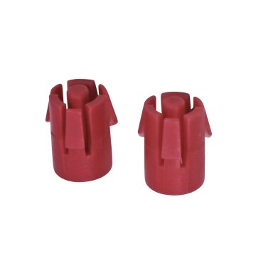 LUTH Premium Profi Parts Fettfiltertaste kompatibel mit Bosch 00069397 Rot für Metallfilter Vorne in Dunstabzugshaube 2stk