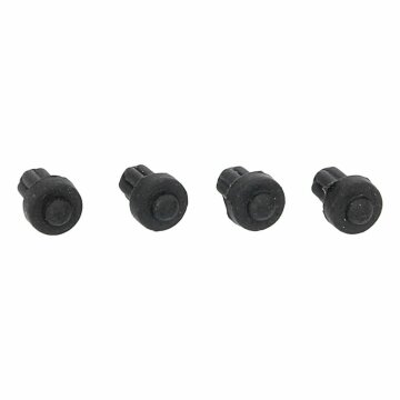 LUTH Premium Profi Parts Gummifuß kompatibel mit Whirlpool 484000000949 Pufferset für Gasmuldengitter Topfhalter Gaskochfeld 4stk