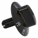 LUTH Premium Profi Parts Knebel Programmwahl kompatibel mit Braun kompatibel mit Zanussi 152688910/8 für Geschirrspüler