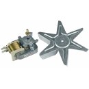 LUTH Premium Profi Parts Heißluftventilator kompatibel mit Whirlpool 481010781691 Mit Flügel für Backofen Herd