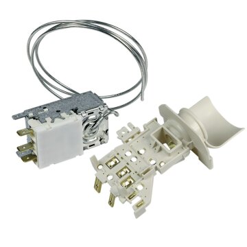 LUTH Premium Profi Parts Thermostat kompatibel mit Whirlpool 484000008566 Ranco K59-S2788 Mit Halter für Kühlschrank