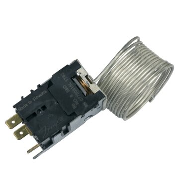 LUTH Premium Profi Parts Thermostat kompatibel mit Danfoss Nr.8 077b7008 Universal für Weinkühlschrank Flaschenkühler Flüssigkeitskühler