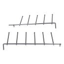 LUTH Premium Profi Parts Oberkorbeinsätze kompatibel mit Siemens 00645111 Klappstachelreihen für Gläser Geschirrspüler