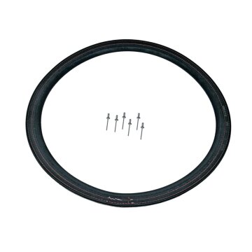 LUTH Premium Profi Parts Trommeldichtung Hinten kompatibel mit Bosch 00652500 Filz für Trockner