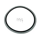 LUTH Premium Profi Parts Trommeldichtung Hinten kompatibel mit Bosch 00652500 Filz für Trockner