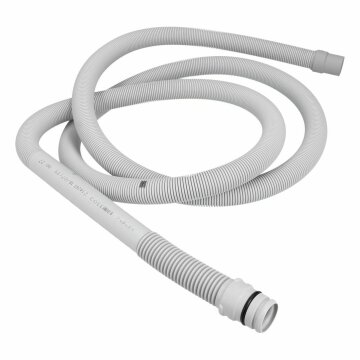 LUTH Premium Profi Parts Ablaufschlauch 24/20mm 2,5m kompatibel mit Bosch 11017238 für Waschmaschine