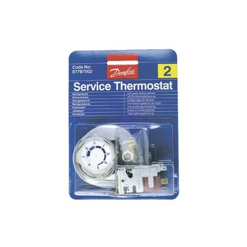LUTH Premium Profi Parts Thermostat kompatibel mit Danfoss Nr.2 077b7002 universal für Kühlschrank mit Abtaudruckknopf