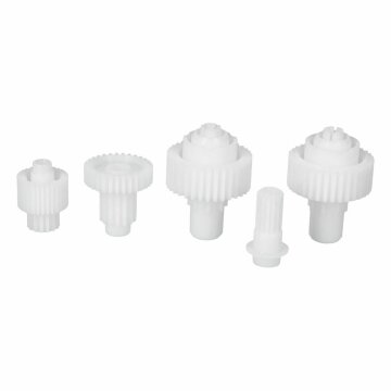 LUTH Premium Profi Parts Zahnradsatz kompatibel mit Braun 67051332 für Motor Handmixer