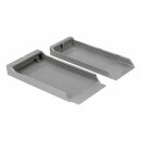 LUTH Premium Profi Parts Abdeckplatte Set für Türgriff kompatibel mit Liebherr 9096003 in Kühlgefrierkombination