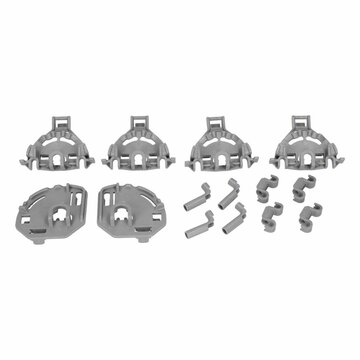 LUTH Premium Profi Parts Lager kompatibel mit Siemens 00418675 Set für Stachelreihe Geschirrkorb unten Geschirrspüler