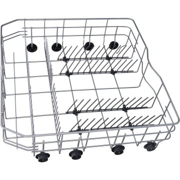 LUTH Premium Profi Parts Geschirrkorb unten Silber Unterkorb kompatibel mti AEG 140002678294  140002678062