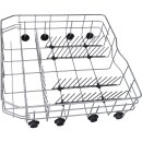 LUTH Premium Profi Parts Geschirrkorb unten Silber...