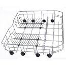 LUTH Premium Profi Parts Geschirrkorb unten Silber...