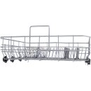 LUTH Premium Profi Parts Geschirrkorb unten Silber Unterkorb kompatibel mti AEG 140002678294  140002678062