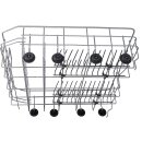 LUTH Premium Profi Parts Geschirrkorb unten Silber Unterkorb kompatibel mti AEG 140002678294  140002678062