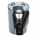 LUTH Premium Profi Parts Staubbehälter Schwarz-Transparent kompatibel mit Bosch 12037880