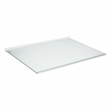 LUTH Premium Profi Parts Glasplatte oben kompatibel mit Gorenje 433234 482x325mm mit Leisten für Kühlschrank Kühlgefrierkombination