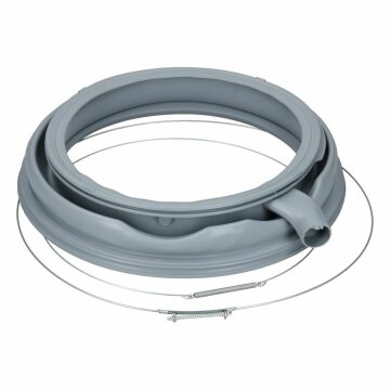 LUTH Premium Profi Parts Türmanschette mit Spannringen kompatibel mit Bosch 23002447 Laugenbeständig für Waschmaschine