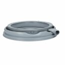 LUTH Premium Profi Parts Türmanschette mit Spannringen kompatibel mit Bosch 23002447 Laugenbeständig für Waschmaschine