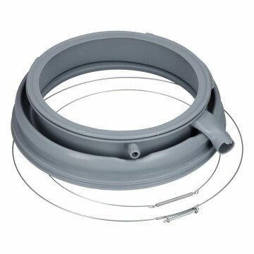 LUTH Premium Profi Parts Türmanschette mit Spannringen kompatibel mit Siemens 23002440 für Waschmaschine