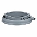 LUTH Premium Profi Parts Türmanschette mit Spannringen kompatibel mit Siemens 23002440 für Waschmaschine