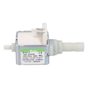 LPPP Elektropumpe Wasserpumpe ULKA EP4GW 48W 230V kompatibel mit Bosch 12008609 Siemens, Pumpe für Kaffeemaschine Kaffeevollautomat, ersetzt 12008612 12010899 12008615