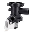 Ablaufpumpe kompatibel mit Bauknecht C00507308 Leili Bpx2-172l mit Kopf Sieb für Waschmaschine