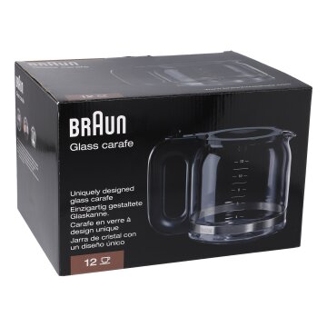 LUTH Premium Profi Parts Glaskanne kompatibel mit Braun Brsc005 Ax13210005 für Filterkaffeemaschine