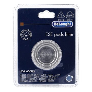 LUTH Premium Profi Parts Sieb Dlsc402 kompatibel mit Delonghi 5513281011 für Espressomaschine