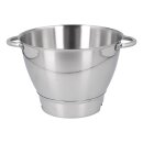 LUTH Premium Profi Parts Rührschüssel Chromstahl 4,6l kompatibel mit Kenwood Aw36385b01 für Küchenmaschine