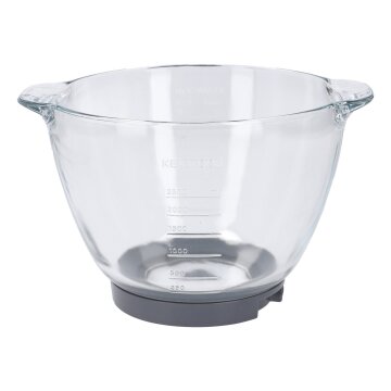 LUTH Premium Profi Parts Rührschüssel Aus Glas 4,6l kompatibel mit Kenwood Awat550001 für Küchenmaschine