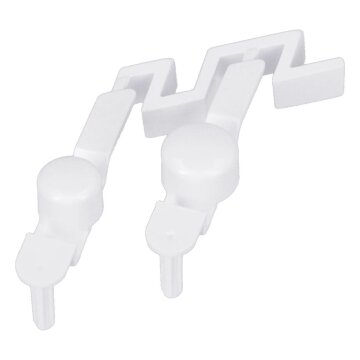 LUTH Premium Profi Parts Tastenkappe 2-Fach kompatibel mit Bauknecht 481241029503 für Waschmaschine