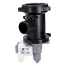 Ablaufpumpe mit Kopf Sieb kompatibel mit Lg 5859en1004b Hanyu B15-6a für Waschmaschine