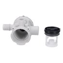 Ablaufpumpe kompatibel mit Samsung Dc90-11110k Hanyu B20-6a01 mit Kopf Sieb für Waschmaschine
