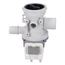 LUTH Premium Profi Parts Ablaufpumpe kompatibel mit Samsung Dc90-11110k Hanyu B20-6a01 mit Kopf Sieb für Waschmaschine