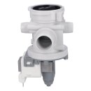 LUTH Premium Profi Parts Ablaufpumpe kompatibel mit Samsung Dc90-11110k Hanyu B20-6a01 mit Kopf Sieb für Waschmaschine