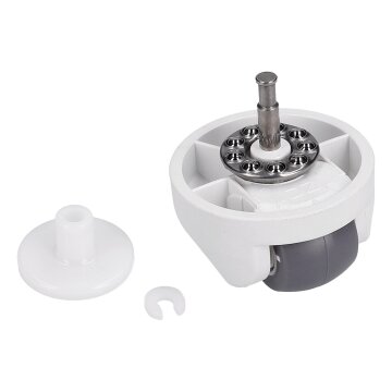 LUTH Premium Profi Parts Rolle kompatibel mit Ecovacs 201-2228-13a7 für Staubsauger-Roboter