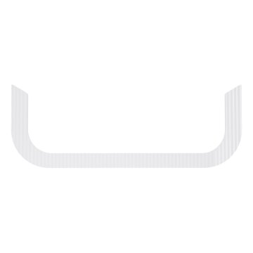 LUTH Premium Profi Parts Abdeckung Stoßstange kompatibel mit Ecovacs 201-2228-1483 für Staubsauger-Roboter