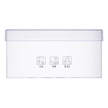 LUTH Premium Profi Parts Schubladenabdeckung kompatibel mit Beko 4652170200 für Kühlschrank