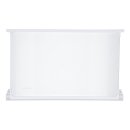 Glasplatte für oben mitte Kühlteil Beko 4659370100 mit Leisten in Kühlgefrierkombination Kühlschrank