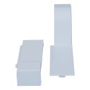 LUTH Premium Profi Parts Türscharnierabdeckung Set links kompatibel mit Samsung Da91-04465a in Kühlgefrierkombination