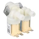LUTH Premium Profi Parts Magnetventil 2fach 180° mit Reduzierung kompatibel mit Samsung Dc62-00024f für Waschmaschine