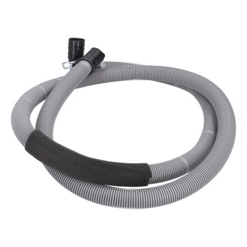 LUTH Premium Profi Parts Ablaufschlauch Kompatibel mit SAMSUNG DC97-14291C Winkel/gerade 22/22mmØ 1,8m für Waschmaschine
