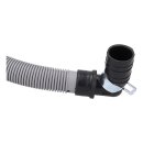 LUTH Premium Profi Parts Ablaufschlauch Kompatibel mit SAMSUNG DC97-14291C Winkel/gerade 22/22mmØ 1,8m für Waschmaschine