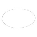 LUTH Premium Profi Parts Spannring Hinten für Türmanschette kompatibel mit Samsung Dc91-12078e in Waschmaschine