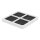 Luftfilter kompatibel mit Lg Lt120f Adq73214408 82x82mm für Kühlgefrierkombination
