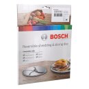 Raspelscheibe für Kartoffelpuffer Rösti Bosch 12039341 in Durchlaufschnitzler Küchenmaschine