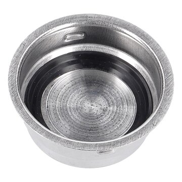 LUTH Premium Profi Parts Sieb für Zwei Tassen kompatibel mit Delonghi As00001314 für Siebträgermaschine