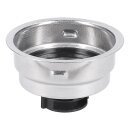 LUTH Premium Profi Parts Sieb für Zwei Tassen kompatibel mit Delonghi As00001314 für Siebträgermaschine