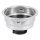 LUTH Premium Profi Parts Sieb für Zwei Tassen kompatibel mit Delonghi As00001314 für Siebträgermaschine